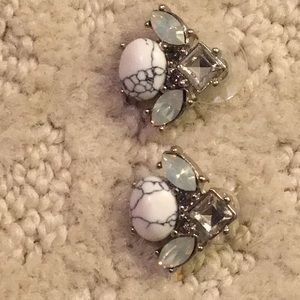 Baby Blue Bee Like Style Earings